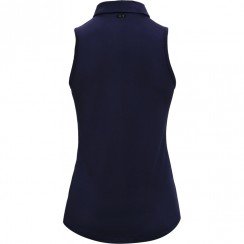 Under Armour Zinger Sleeveless Polo Navy