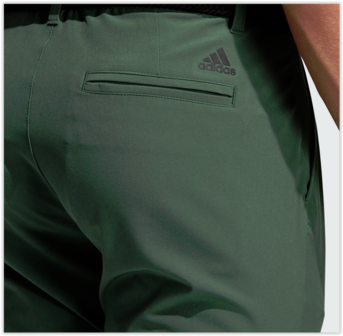 adidas green golf trousers