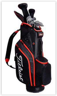 Titleist Lightweight Cart 14 Black Red