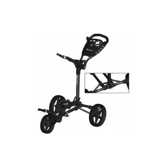 Fastfold Flat Golftrolley Zwart