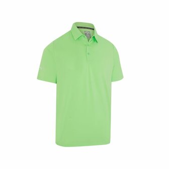 Callaway Heren Golfpolo Cooling Green Ash