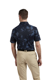 Footjoy Pique Camo Floral Print Navy