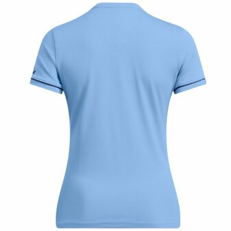 Under Armour Dames Playoff 3.0 Novelty Polo Horizon Blue