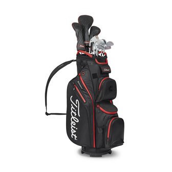 Cartbag Titleist Cart 14 StaDry Black Red | 2023