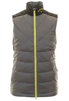 Callaway Quilted Premium Heren Bodywarmer Grijs Lime