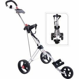 Fastfold Force 3 wiel Golftrolley Wit