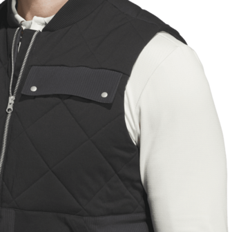  Adidas golfbodywarmer Heren Zwart