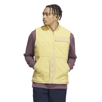  Adidas golfbodywarmer Heren Geel