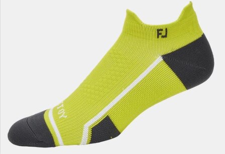 Footjoy Heren Golfsokken Tech D.R.Y. Roll Tab Lime