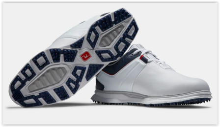 Footjoy Pro SL Wit Navy Rood