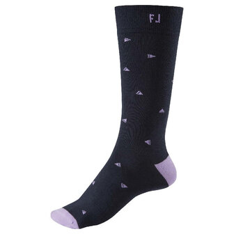 Footjoy ProDry Lichtgewicht Crew Navy Lila