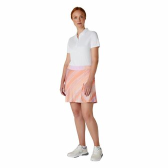 Callaway Striped Print Pleated 17&Prime; Golf Skort