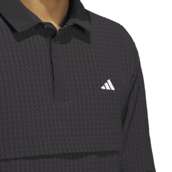 Adidas golfpullover Heren Zwart