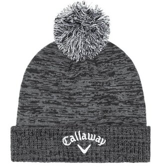 Callaway Pom Beanie Black