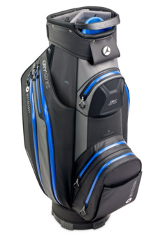 Motocaddy Cartbag Dry Series Zwart Blauw