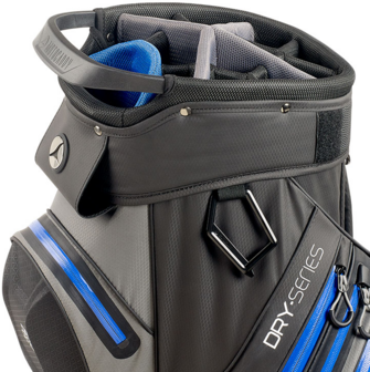 Motocaddy Cartbag Dry Series Zwart Blauw