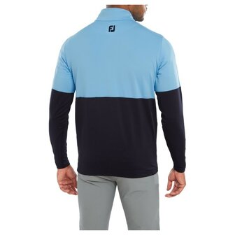 Footjoy Heren Colour Block Midlayer Blauw Navy