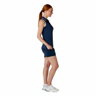 Callaway Dames Golf Jurk Solid Mouwloos Navy Maat XL