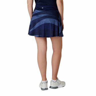 Callaway Gradient Wave Print 17&Prime; Flounce Golf Skort