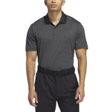 Heren Golfpolo Adidas Ottoman Zwart Charcoal