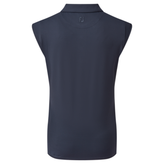 Footjoy Cap Sleeve Rib Knit Navy