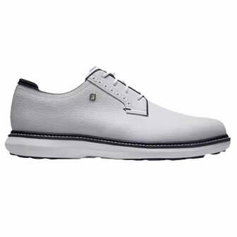 Footjoy Heren Golfschoenen Traditions Wit Navy