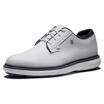 Footjoy Heren Golfschoenen Traditions Wit Navy