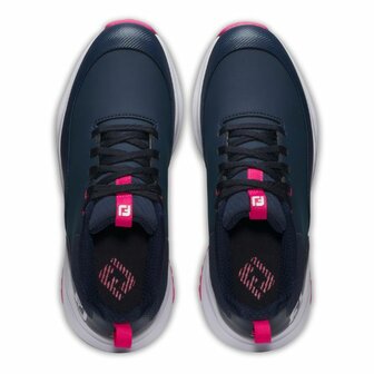 Footjoy Dames Golfschoenen Tour Rival Navy Pink