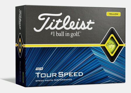 Titleist Tour Speed Geel