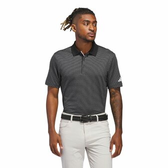 Adidas Heren Golfpolo BTC TXR Zwart