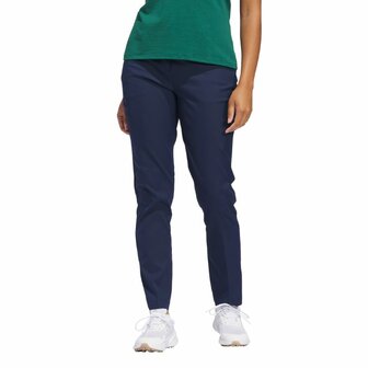 Adidas W Ultimate 5 Pocket Dames Golfbroek Navy