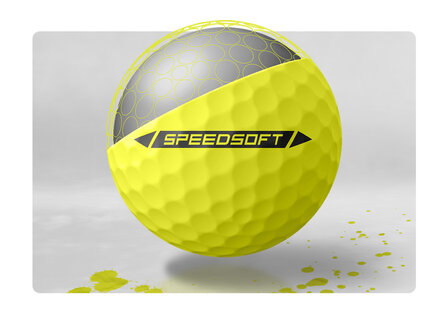 Golfballen Taylormade Speed Soft Wit