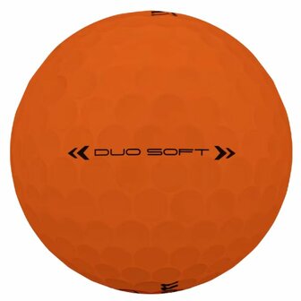 Wilson Staff Duo Soft Golfballen Oranje 2025