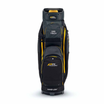 Powakaddy Cartbag DRI-tech zwart/Geel