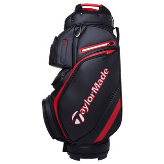 Taylormade TM23 Deluxe Cartbag Zwart Rood