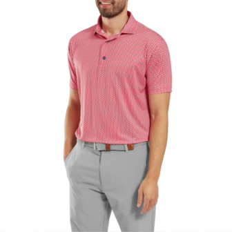 FootJoy Houndstooth Geo Lisle Heren Hibiscus 