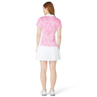 Callaway Stencil Floral Polo Dames Roze