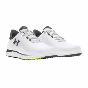 Golfschoenen Under Armour Drive Fade SL Wit Titan Grijs