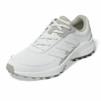 Adidas Zoysia Dames Golfschoenen Wit Aluminium