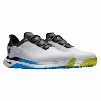 Footjoy PRO SLX Carbon Heren Golfschoenen Wit Zwart Blauw