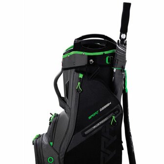 BigMax Cartbag Terra Sport Charcoal Lime