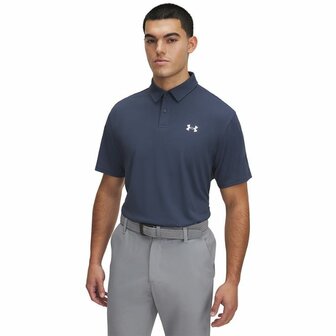 Under Armour T2G Printed-Polo Downpour Gray