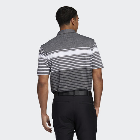 adidas men's ultimate365 engineered heather golf polo