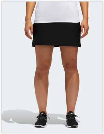 adidas golf skort black