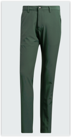 adidas green golf trousers