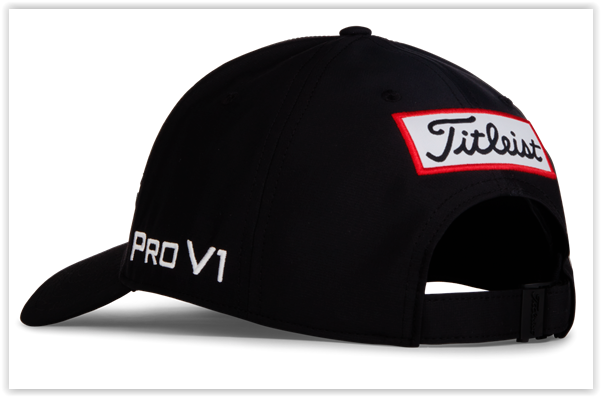 Titleist Tour Performance Cap Black White