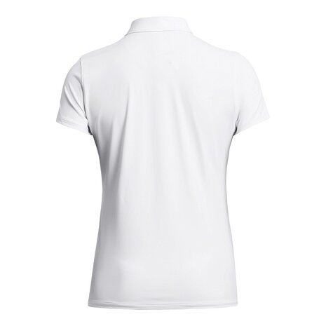 Dames Golfpolo Under Armour Iso-Chill SS Wit