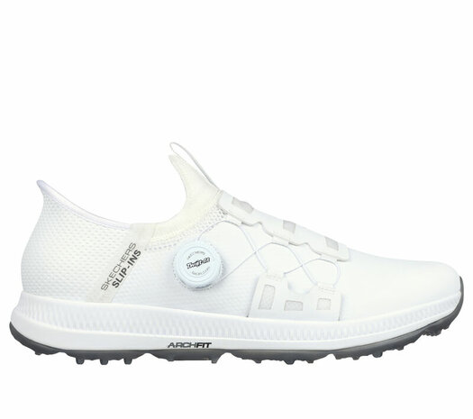 Skechers Go Golf Elite 5 Slip In Twist Fit-White