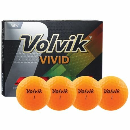 Volvik Vivid Golfballen Oranje