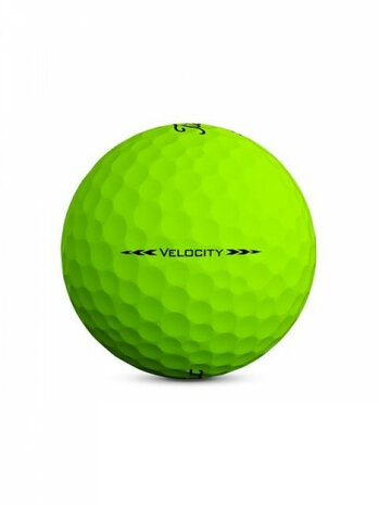 Golfballen Titleist Velocity Mat Groen 2023